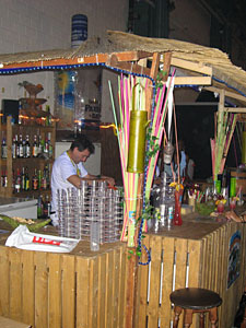 Eine schöne Bar an der Extasia 2006 in Zürich