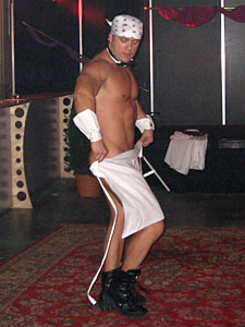 Sexy Men Strip an der Extasia 2006 in Zurich
