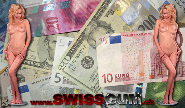 Very sexy and nude Swisscum money girl